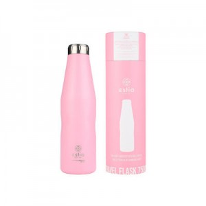 ESTIA 01-22365 TRAVEL FLASK SAVE THE AEGEAN PINK ΘΕΡΜΟΣ 0.75LT